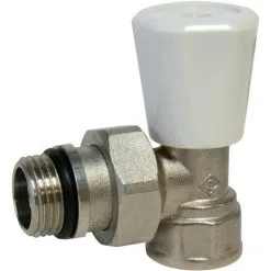 Robinet Simple Réglage Corps EQUERRE Femelle 3/8'' (12/17) - Somatherm