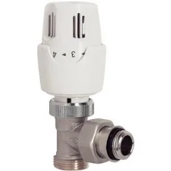 Tête Thermostatique + Corps Thermostatique EQUERRE Mâle 1/2" (15/21) - Mâle 3/4" (20/27) EK - Somatherm