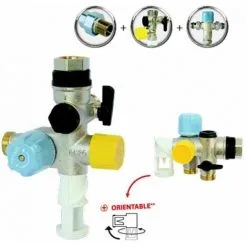 Groupe Triple Sécurité Téflon (SOMATHERM). - Groupe De Sécurité Triple Sécurité Téflon 3/4" - 601013201