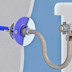 FIXOPLAC Robinet WC- PER Ø12 Droit à Sertir - Mâle 3/8" (12/17) - Somatherm -Promos SOMATHERM Magasin 23996759 3