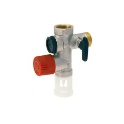 Groupe De Sécurité NF-ACS Inox Droit 3/4" (20/27) - Somatherm