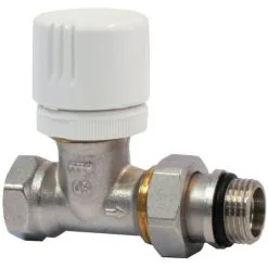 Robinet Thermostatisable Corps DROIT Femelle 1/2" (15/21) - Somatherm