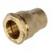 SOMATHERM Raccord Laiton Droit Femelle (33/42) 1"1/4 - Pour Tube PE Ø40