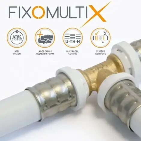 SOMATHERM Raccord Multicouche à Sertir Manchon égal Ø20X2,0 1 SOMATHERM Raccord Multicouche à Sertir Manchon égal Ø20X2,0