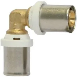 SOMATHERM Raccord Multicouche à Sertir Coude égal Ø16x2,0