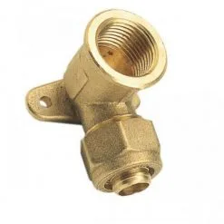 SOMATHERM Raccord Mural Femelle à Compression Pour Tube PER - Filetage: 15x21 - Ø PER: 13x16