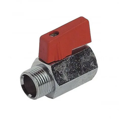 SOMATHERM Mini-vanne Mâle - Femelle - Ø: 15x21 1 SOMATHERM Mini-vanne Mâle - Femelle - Ø: 15x21