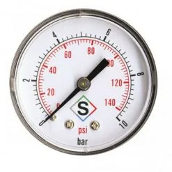 SOMATHERM Manomètre Axial Pour Chaudière - Echelle: 10 Bars