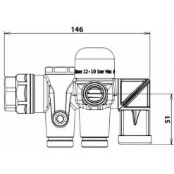 Kit Groupe De Sécurité Triple Sécurité Téflon 3/4" (20/27) - Somatherm -Promos SOMATHERM Magasin 60282944 3