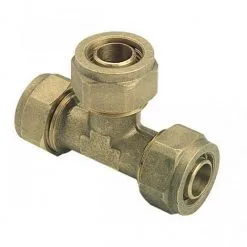 SOMATHERM Té égal à Compression Pour Tube PER - Ø PER: 13x16