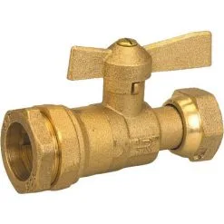 SOMATHERM Vanne Compteur Avant/après Droit MF PE Ø25 - F20x27