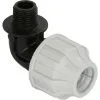 SOMATHERM Raccord Plastique PE Coude M√¢le Ø20 - M15x21