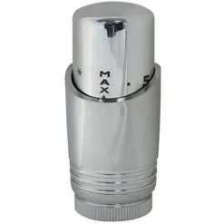 Tête Thermostatique Design M30x1,5 Pour Radiateur Sèche-serviette - Chromé - Somatherm