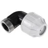 SOMATHERM Coude Polypropylène 90° ACS Pour PE Ou PEHD Ø32 - Sortie Femelle 3/4" (20/27)