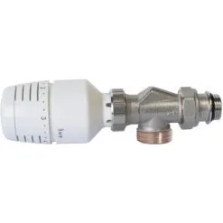 Tête Thermostatique VT 0,38 + Corps EQUERRE Inversée Mâle 3/4" (20/27) EK - Somatherm