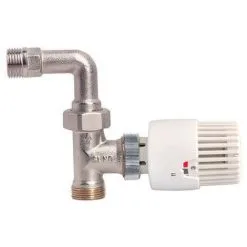 Tête Thermostatique VT 0,56 + Corps Thermostatique DROIT Avec Coude Mâle 3/4" (20/27) EK - Somatherm